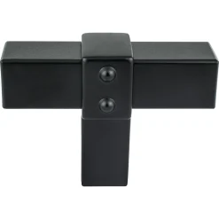 Sale Rivet Rebel Knob in Matte Black Knobs|Black & Dark Hardware