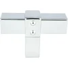 Outlet Rivet Rebel Knob in Polished Chrome Knobs|Cabinet Knobs