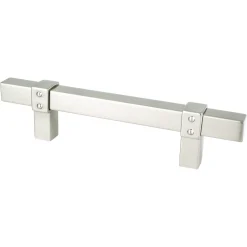 Rivet Rebel Pull in Brushed Nickel Cabinet Pulls|Brushed Nickel Hardware