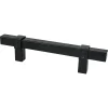 Best Rivet Rebel Pull in Matte Black Cabinet Pulls|Black & Dark Hardware