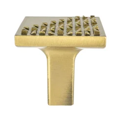 Best Roque Knob in Modern Brushed Gold Brass & Gold|Knobs