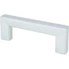 Discount Square Pull in Polished Chrome - Square Cabinet Pulls|Chrome Hardware