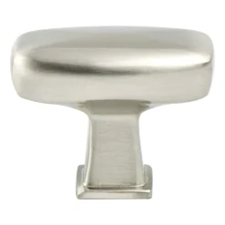 Outlet Subtle Surge 1-9/16 Inches Long Knob Knobs|Brushed Nickel Hardware