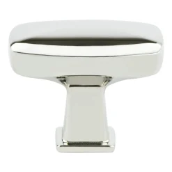 Outlet Subtle Surge 1-9/16 Inches Long Knob Knobs|Brushed Nickel Hardware