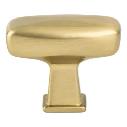 Outlet Subtle Surge 1-9/16 Inches Long Knob Knobs|Brushed Nickel Hardware