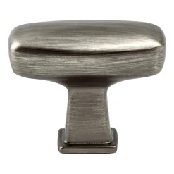 Outlet Subtle Surge 1-9/16 Inches Long Knob Knobs|Brushed Nickel Hardware