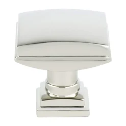 Tailored Traditional 1-1/4 Inches Dia Knob Knobs|Brushed Nickel Hardware
