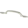 Clearance Traditional Advantage Two Pull in Brushed Nickel Cabinet Pulls|Brushed Nickel Hardware