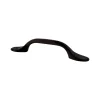 New Traditional Advantage One Pull in Matte Black - Round Cabinet Pulls|Black & Dark Hardware