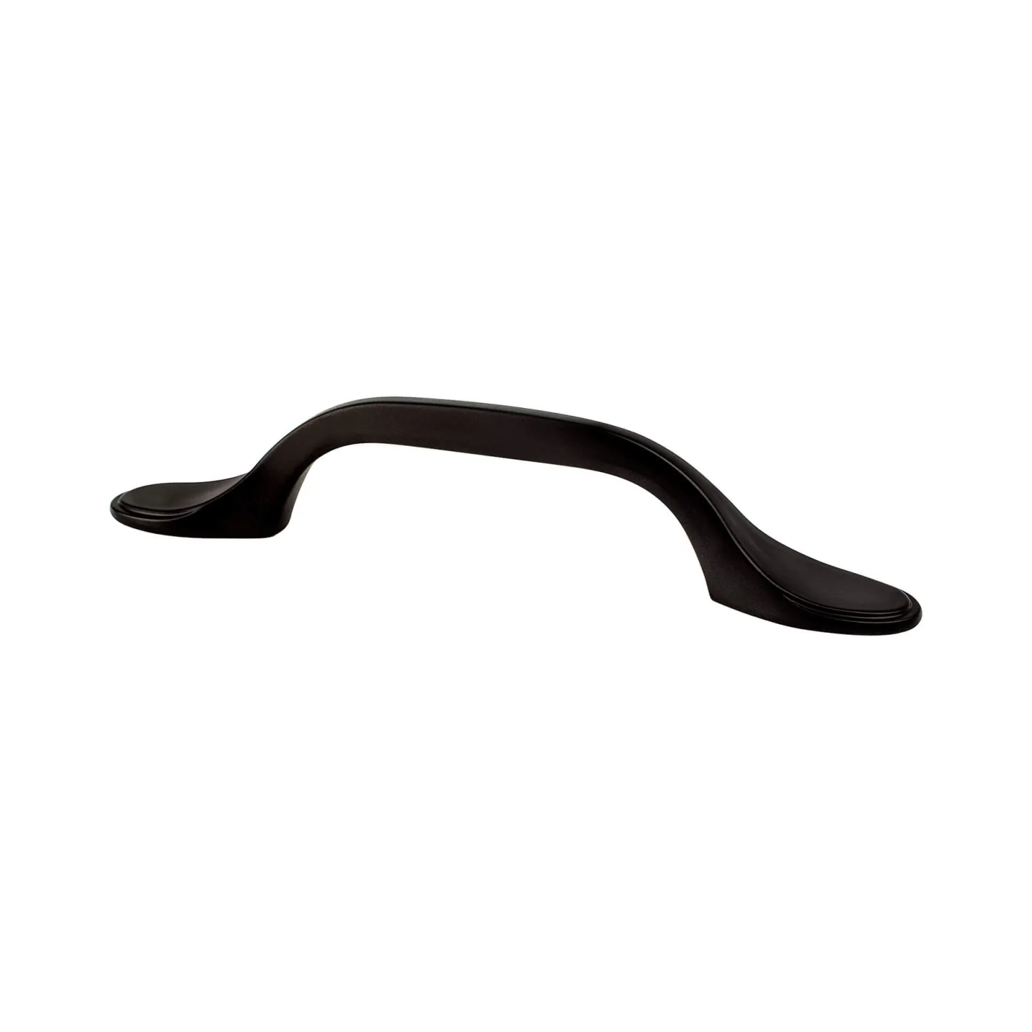 New Traditional Advantage One Pull in Matte Black - Round Cabinet Pulls|Black & Dark Hardware