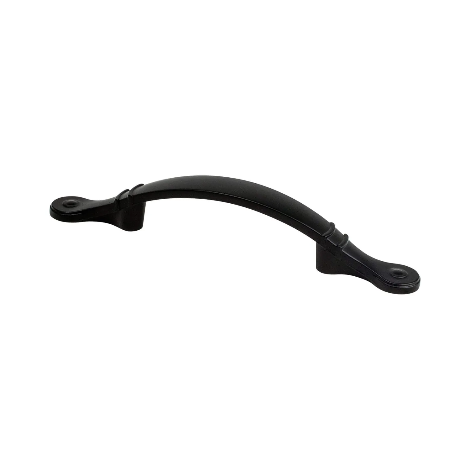 Hot Traditional Advantage Four Pull in Matte Black Cabinet Pulls|Black & Dark Hardware