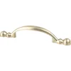 New Traditional Advantage Four Pull in Champagne - Round Brass & Gold|Cabinet Pulls