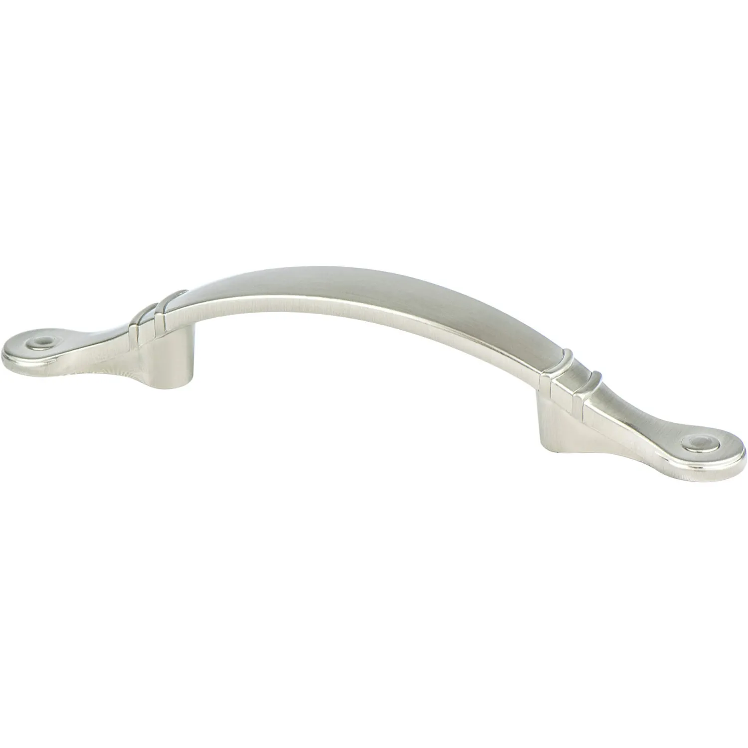 New Traditional Advantage Four Pull in Brushed Nickel Cabinet Pulls|Brushed Nickel Hardware