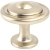 Clearance Traditional Advantage Three Knob in Champagne Brass & Gold|Knobs