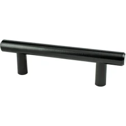 Transitional Advantage Two Pull in Black Cabinet Pulls|Black & Dark Hardware