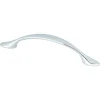 Transitional Advantage Three Pull in Polished Chrome - Round Cabinet Pulls|Chrome Hardware
