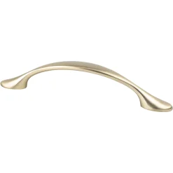 Transitional Advantage Three Pull in Champagne - Round Brass & Gold|Cabinet Pulls