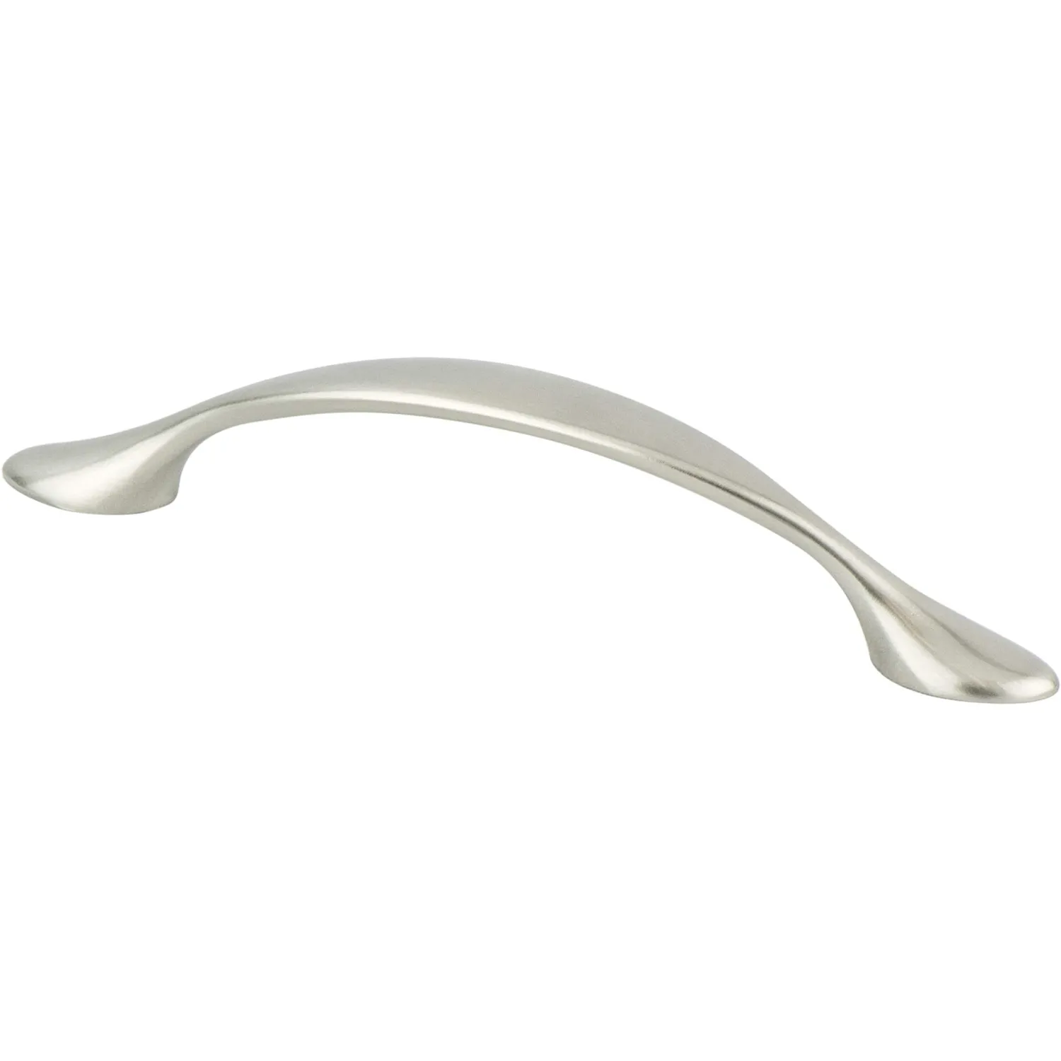 Online Transitional Advantage Three Pull in Brushed Nickel - Round Cabinet Pulls|Brushed Nickel Hardware