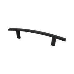 Best Transitional Advantage One Pull in Matte Black Cabinet Pulls|Black & Dark Hardware