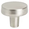 Discount Transitional Advantage Four Knob in Brushed Nickel Knobs|Brushed Nickel Hardware