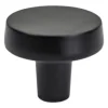 Sale Transitional Advantage Four Knob in Matte Black Knobs|Black & Dark Hardware