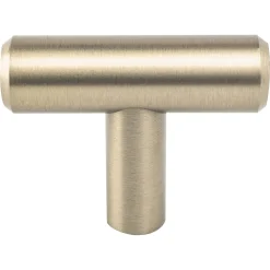 Outlet Transitional Advantage Two Knob in Champagne Brass & Gold|Knobs