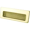 Zurich Recess Pull in Gold Brass & Gold|Cabinet Pulls
