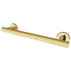 Best Berwyn 12" Stainless Steel Grab Bar in Polished Brass Grab Bars