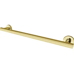 New Berwyn 32" Stainless Steel Grab Bar in Polished Brass Grab Bars