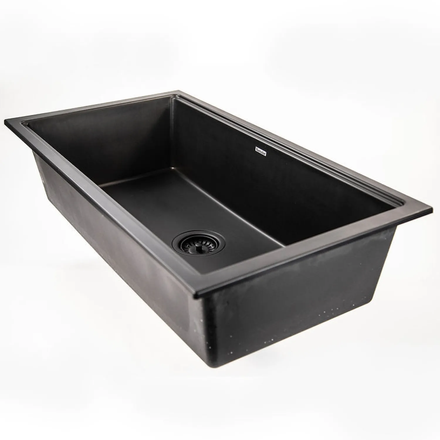 Hot 34" Black Composite Single Bowl Kitchen Workstation Sink Workstation Sinks|Single Bowl Sinks