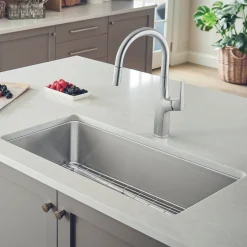 Sale Formera 33" Super-Single Undermount Stainless Kitchen Sink Stainless Steel Sinks|Single Bowl Sinks