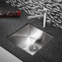 Hot Quatrus 17" Zero Radius Bar Sink Sinks For Tight Spaces|Bar / Prep Sinks