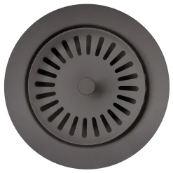 New Silgranit Color-Coordinated Metal Basket Strainer Sink Drains, Disposer Flanges & Air Gaps