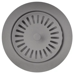 New Silgranit Color-Coordinated Metal Basket Strainer Sink Drains, Disposer Flanges & Air Gaps
