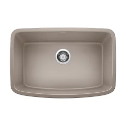 Best Valea 27" SILGRANIT Undermount Kitchen Sink Single Bowl Sinks|Undermount Sinks