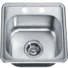 Hot Bst1515 15" Single Bowl Topmount 20 Gauge Stainless Steel Bar Sink Bar / Prep Sinks