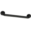 Discount Camelon 18" Brass Decorative Grab Bar in Matte Black Grab Bars