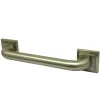 Outlet Claremont 32" Brass Decorative Grab Bar in Brushed Nickel Grab Bars