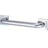 Online Claremont 32" Brass Decorative Grab Bar in Polished Chrome Grab Bars