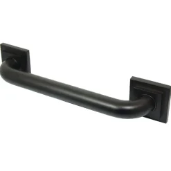 Best Claremont 16" Brass Decorative Grab Bar in Oil Rubbed Bronze Grab Bars