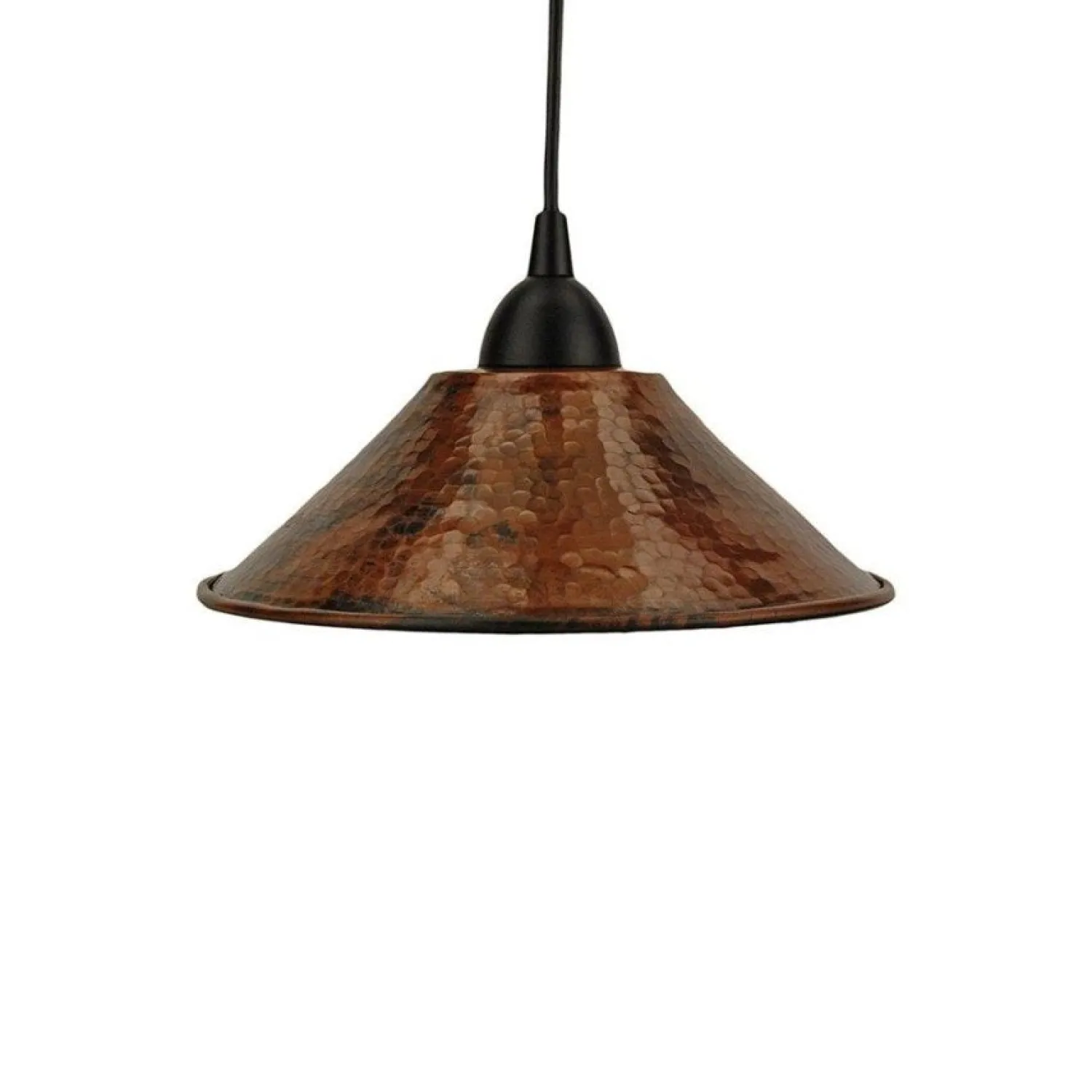 Best 9" Copper Cone Pendant Light Pendants