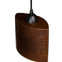 New 8" Copper Oval Cylinder Pendant Light Pendants