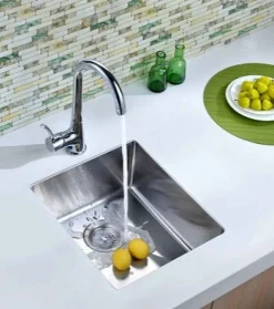 Sale Dawn BS131507 15" Single Bowl Undermount 18 Gauge Stainless Steel Bar Sink Sinks For Tight Spaces|Bar / Prep Sinks
