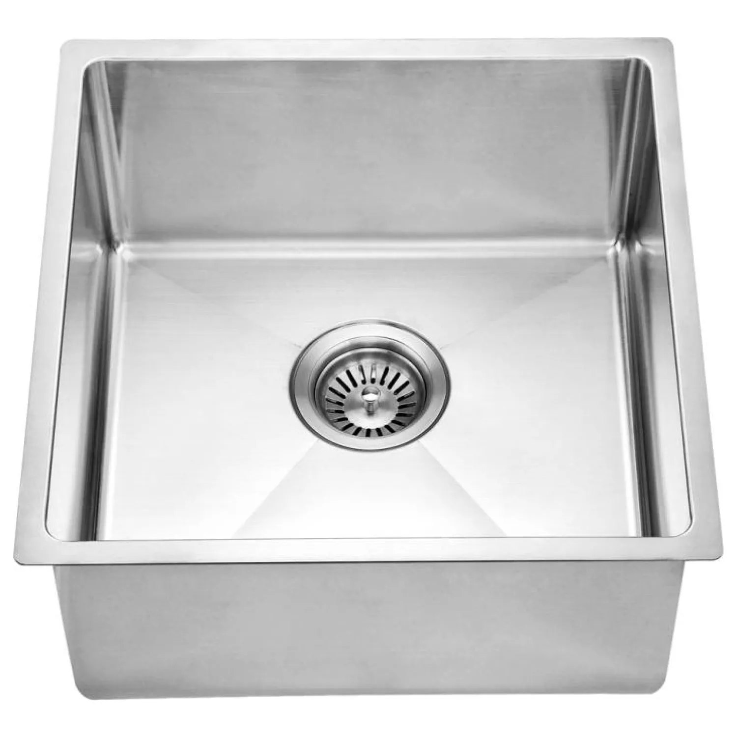Best Dawn BS161609 18" Undermount Single Bowl Stainless Steel Bar Sink Sinks For Tight Spaces|Bar / Prep Sinks