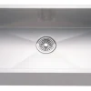 Best Dawn DSQ3116 33" Single Bowl Dual Mount 18 Gauge Kitchen Sink Drop-In / Top Mount Sinks|Stainless Steel Sinks