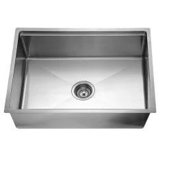 Dawn 27" DSR2517 Stainless Undermount Workstation Kitchen Sink Workstation Sinks|Stainless Steel Sinks