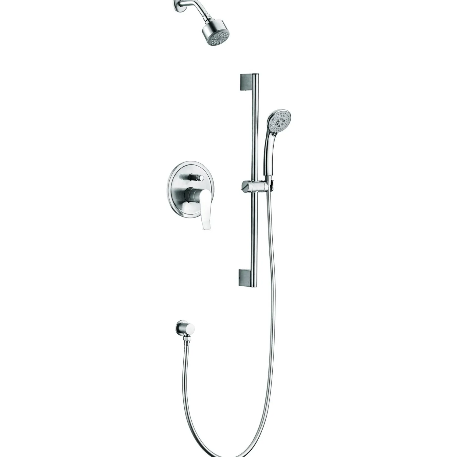 Sale Dawn Everglades Series Shower Combo Set Wall Mounted Showerhead with Slide Bar Handheld Shower Shower Systems