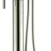 Dawn Floor Mount Freestanding Bathtub Filler Faucet with Hand Held Shower Tub Faucets