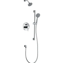 New Dawn Grand Canyon Series Shower Combo Set Wall Mounted Showerhead with Slide Bar Handheld Shower Shower Systems