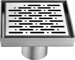 New Dawn Rio Orinoco River Series - Square Shower Drain 5"L Shower Drains
